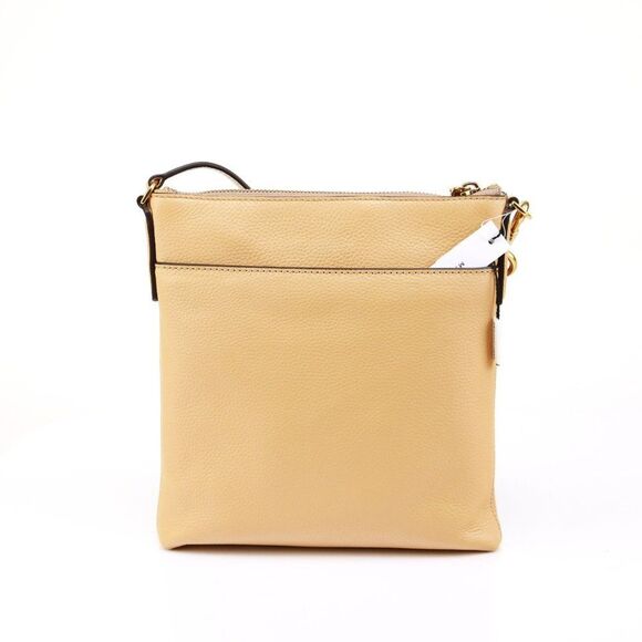 NWT Marc Jacobs Recruit Leather Travel Crossbody in Golden Beige - Picture 8 of 13